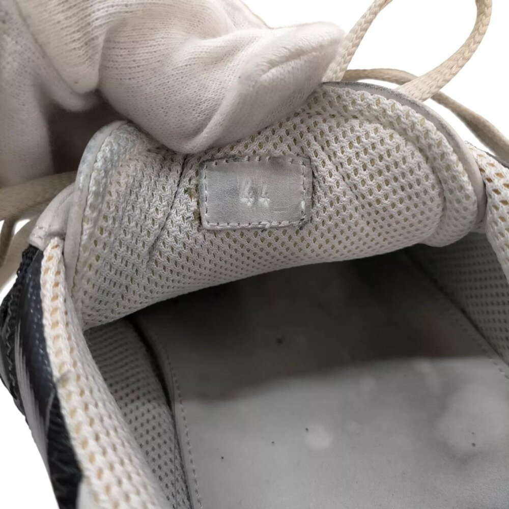 025197BK (L2) Bottega Veneta Shoe Sneakers Men Gray Leather - Picture 8 of 9